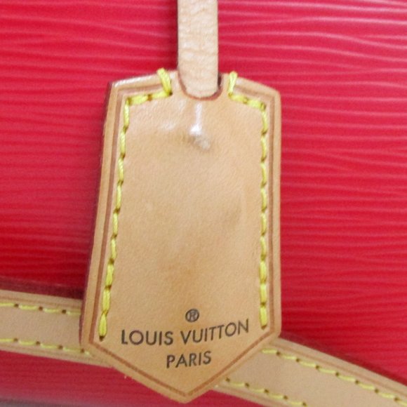 100% AUTHENTIC LOUIS VUITTON DOC EPI LEATHER PM HANDBAG (RETAIL 💲2,960) - Picture 4 of 16
